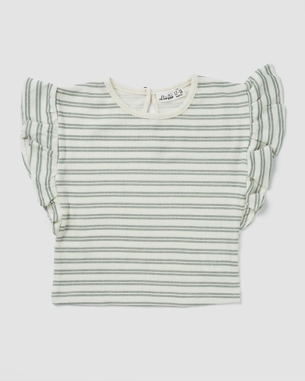 סט חולצה ומכנס קצר פיקה Stripes | אופוויט