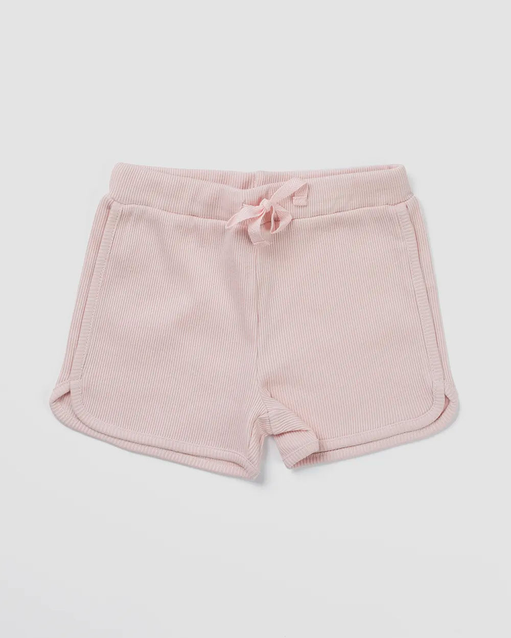 חולצה + מכנס קצר ריב Hearts | ורוד