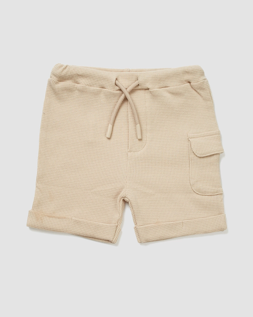 סט חולצה ומכנס קצר פיקה Stripes | קרם