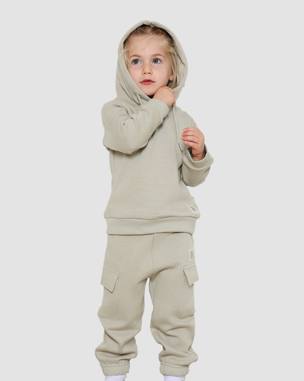 חליפת קפוצ׳ון מבד פוטר Hoodie | מנטה
