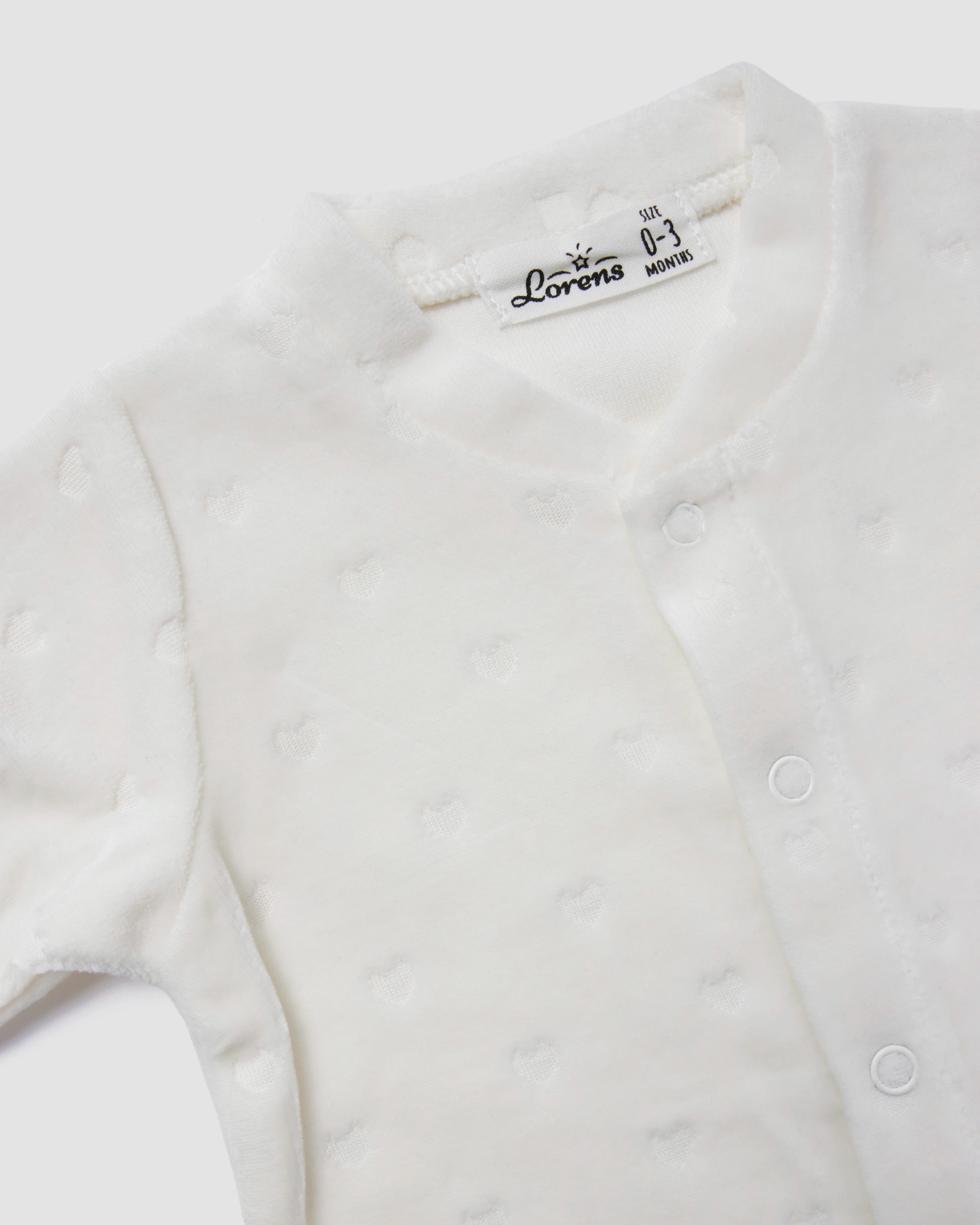 אוברול קטיפה Hearts | אופוויט