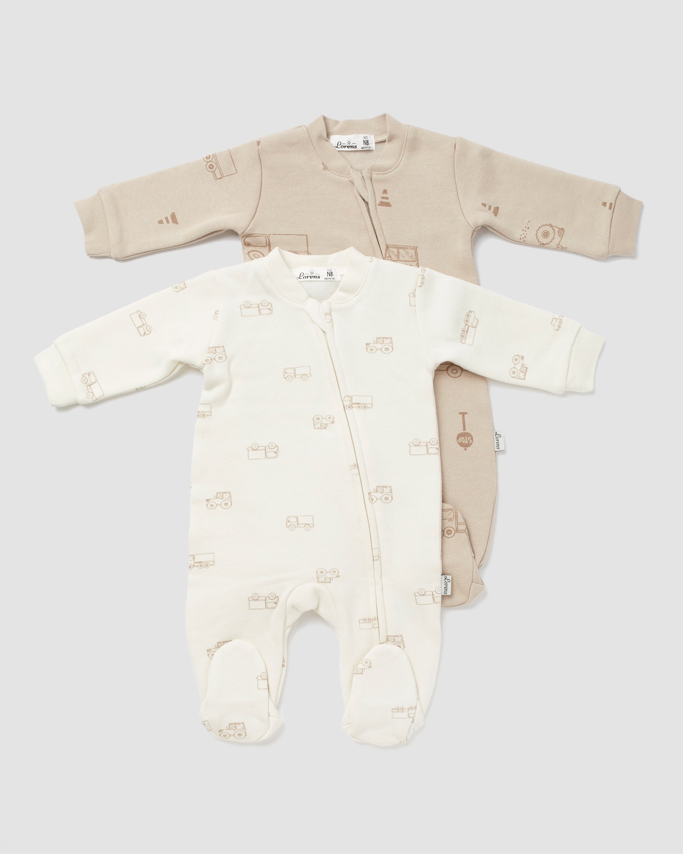 מארז זוג אוברולים פוטר Cars | מוקה