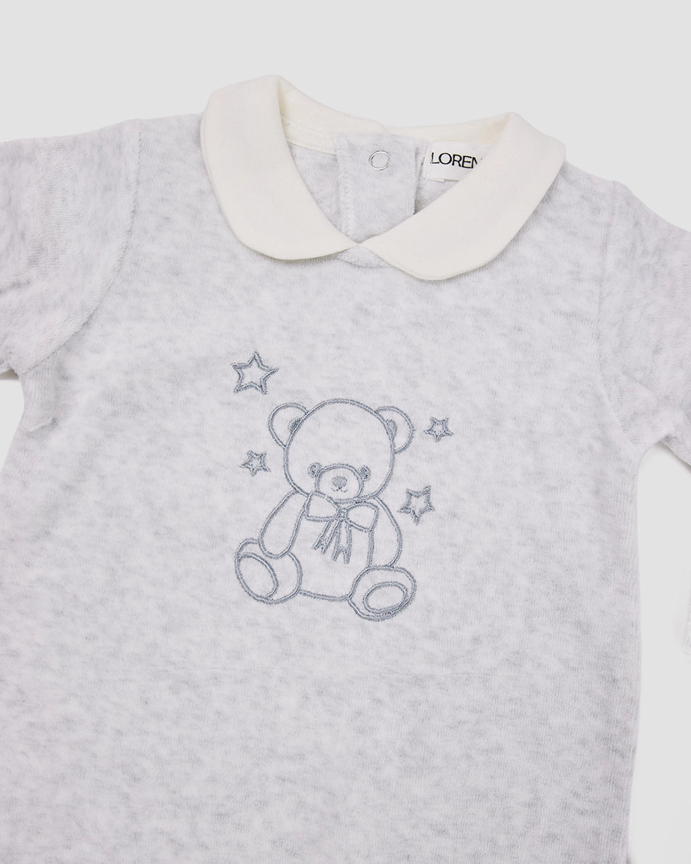 אוברול קטיפה EMBROIDERY BEAR | מלאנג׳