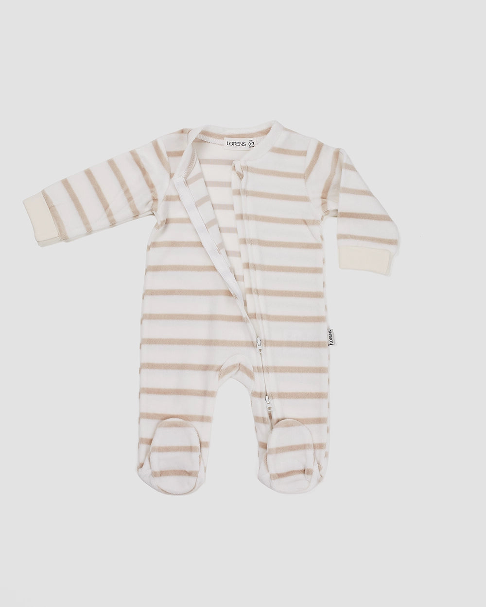 אוברול קטיפה STRIPES Y/D | אופוויט