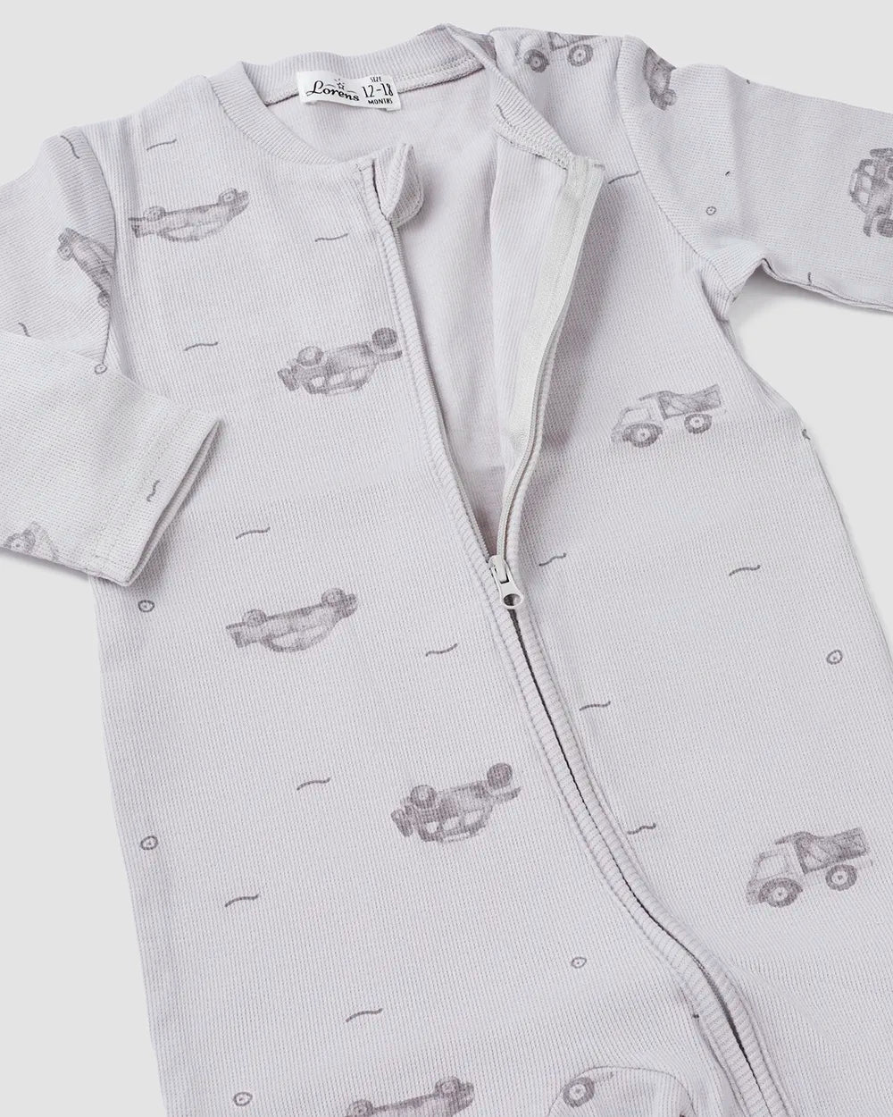 אוברול ריב Cars  | אפור