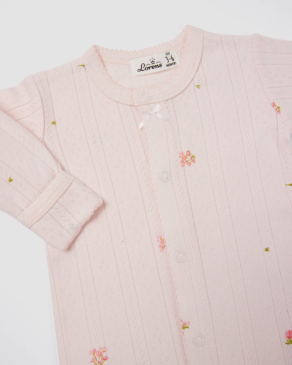 אוברול פוינטל Small Flower | ורוד