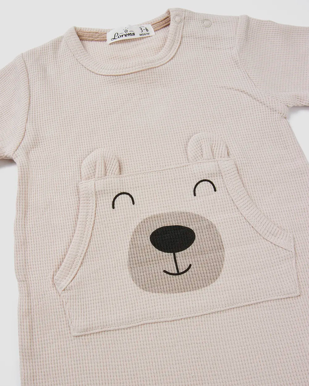 אוברול קצר פיקה Bear | אבן