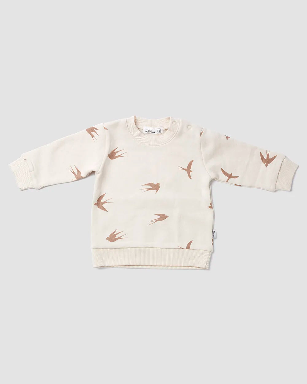 חליפה מבד פוטר Birds | קרם