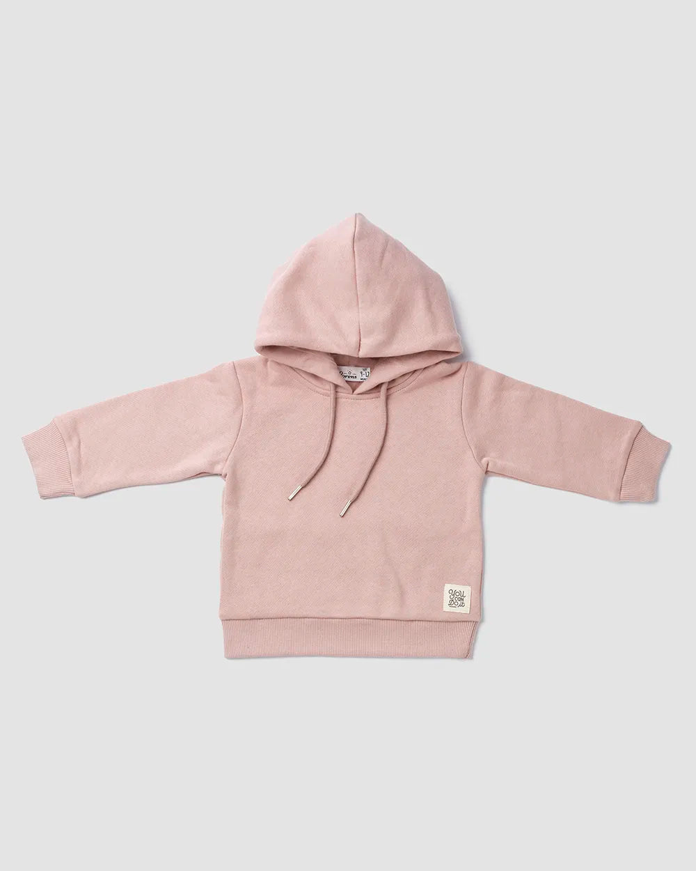 חליפת קפוצ׳ון מבד פוטר Hoodie | ורוד עתיק