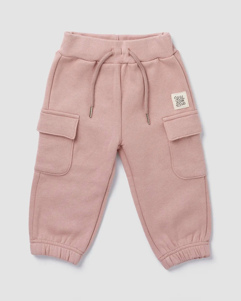 חליפת קפוצ׳ון מבד פוטר Hoodie | ורוד עתיק