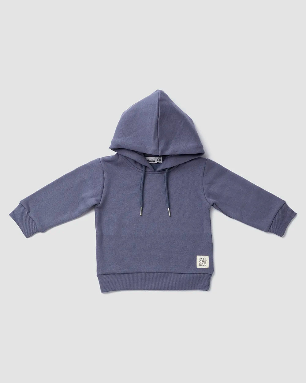 חליפת קפוצ׳ון מבד פוטר Hoodie | כחול ג׳ינס