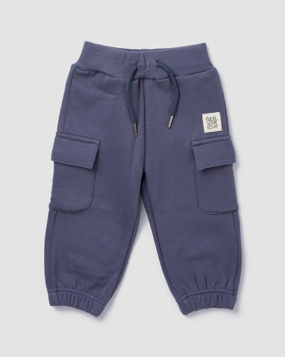 חליפת קפוצ׳ון מבד פוטר Hoodie | כחול ג׳ינס