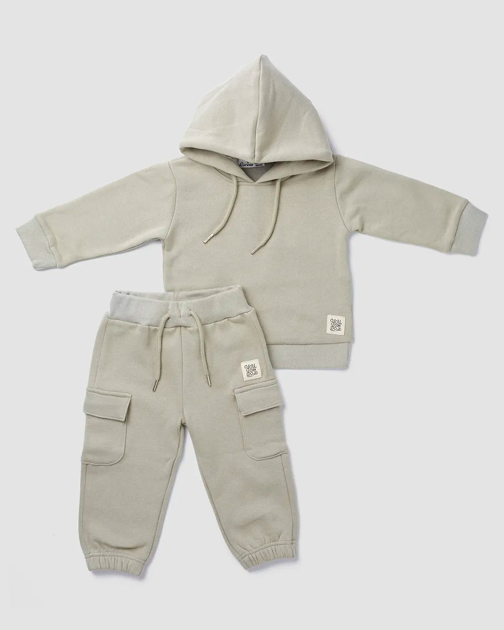חליפת קפוצ׳ון מבד פוטר Hoodie | מנטה