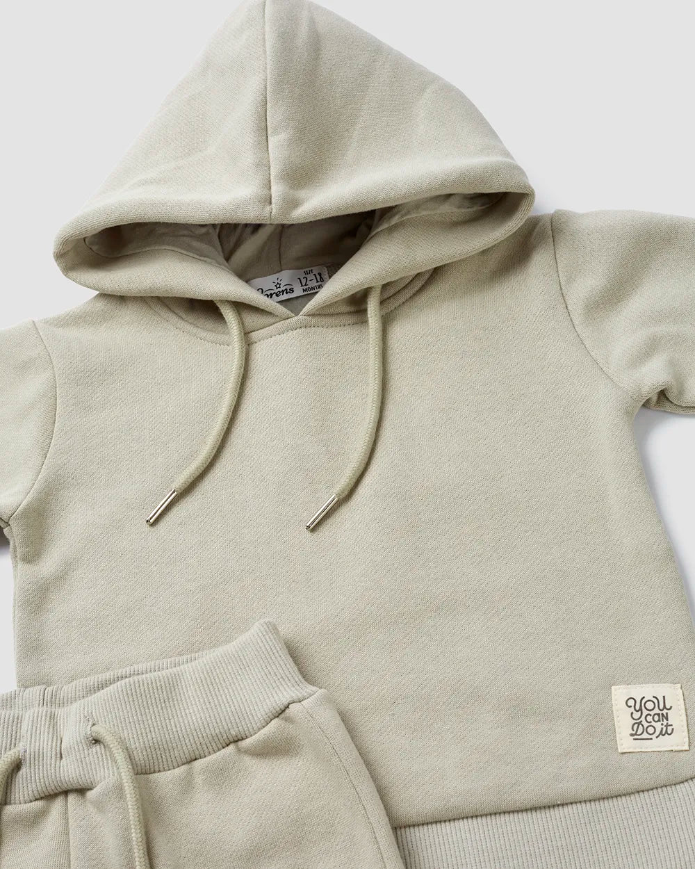 חליפת קפוצ׳ון מבד פוטר Hoodie | מנטה