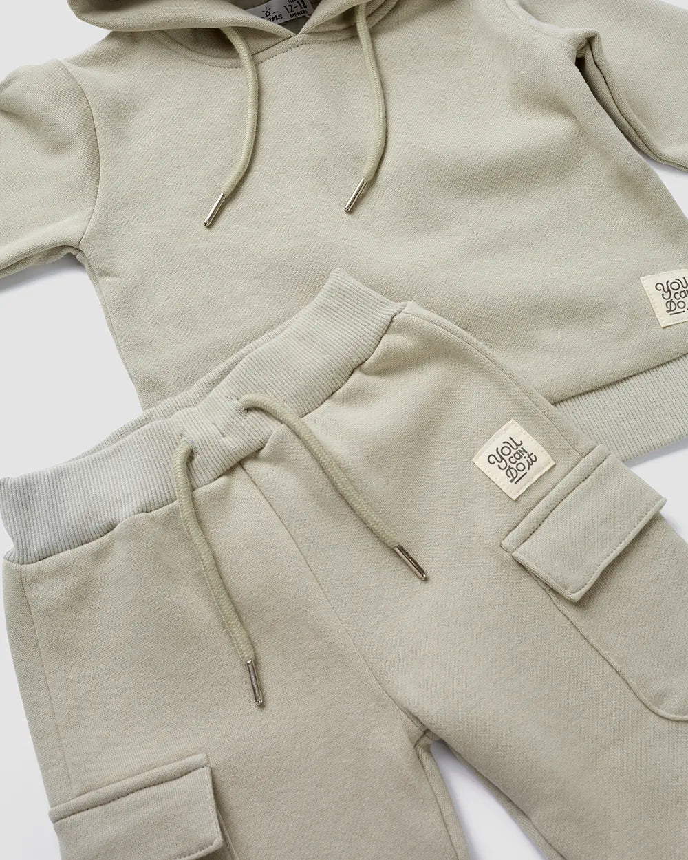 חליפת קפוצ׳ון מבד פוטר Hoodie | מנטה