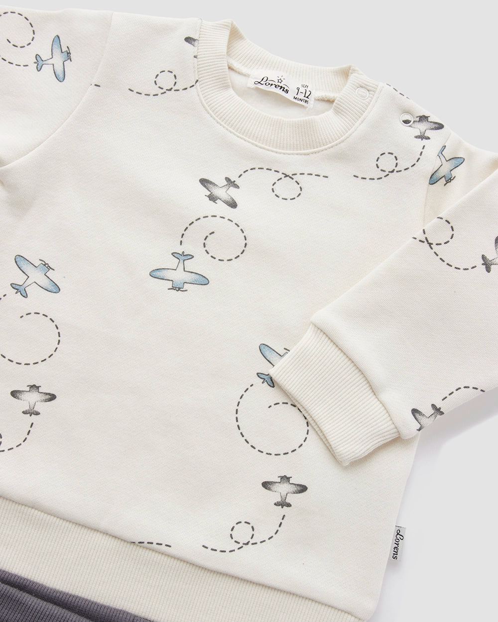 חליפה מבד פוטר Airplanes | אפור