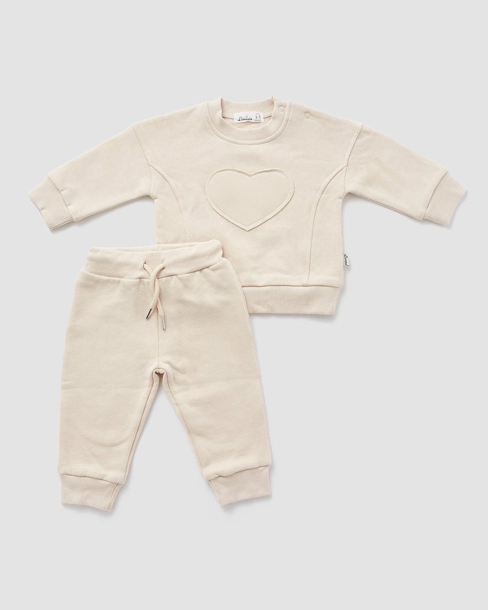 חליפה מבד פוטר Heart | קרם