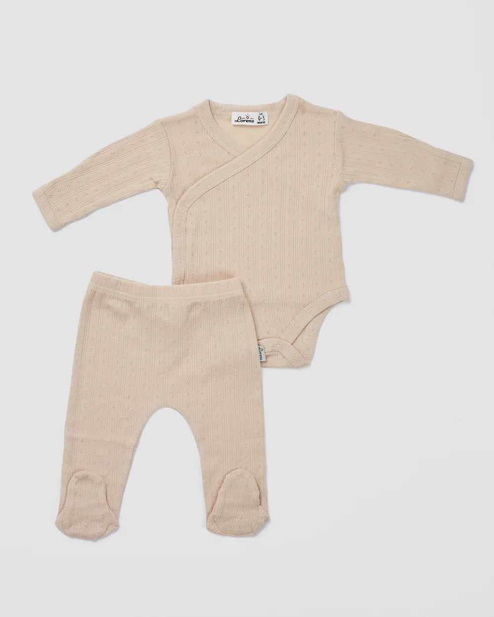 בגד גוף חזיה + רגלית פוינטל rhombus | מוקה