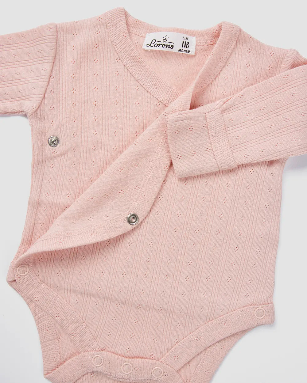 בגד גוף חזיה + רגלית פוינטל rhombus | ורוד