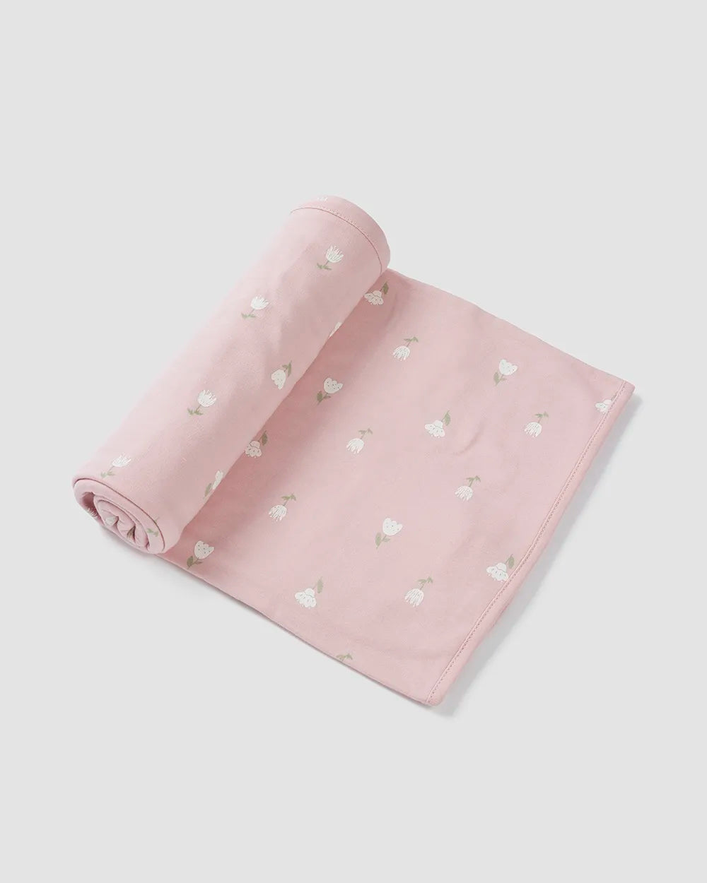 שמיכה מבד טריקו | Flowers and Love