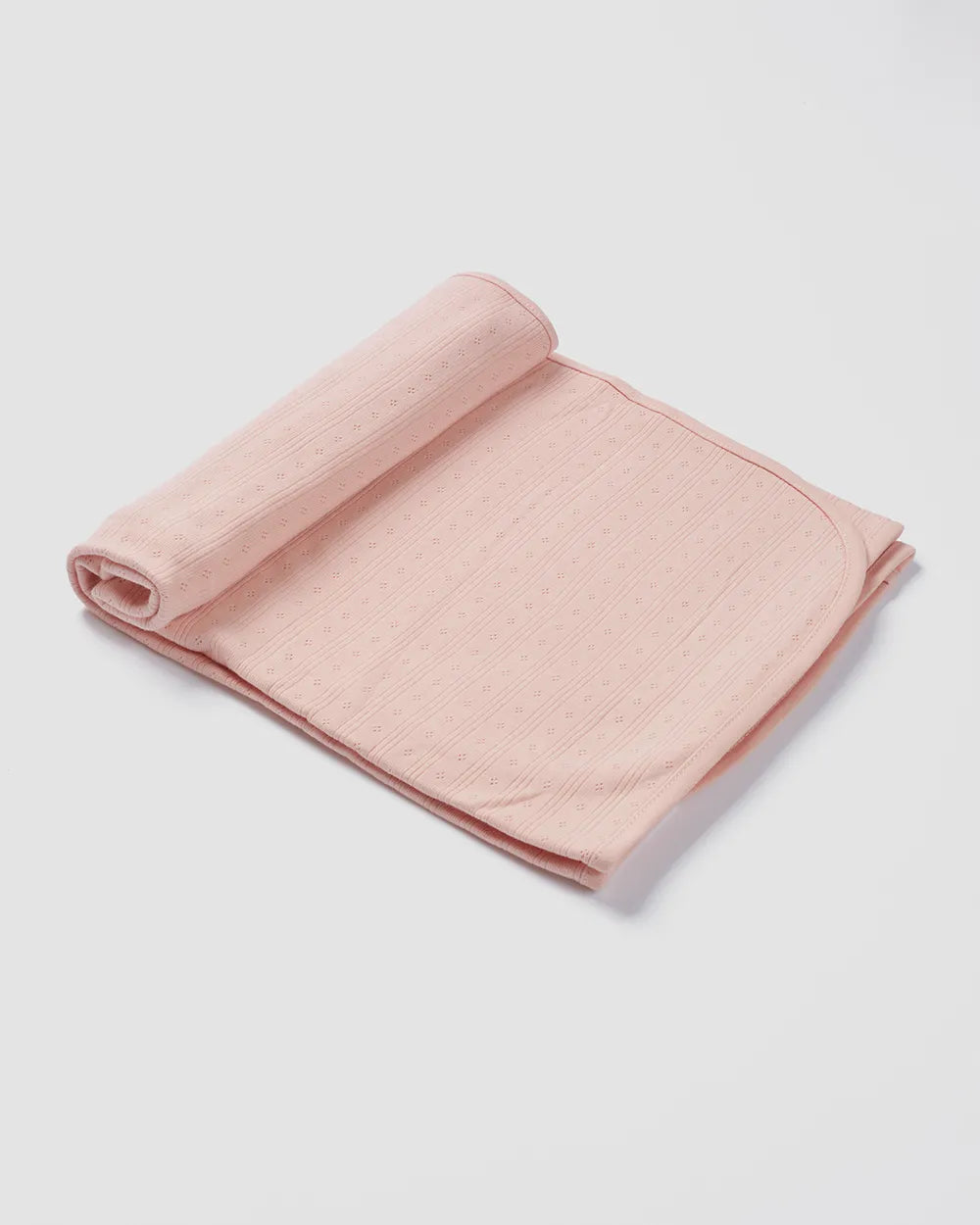 שמיכה מבד פוינטל rhombus | ורוד