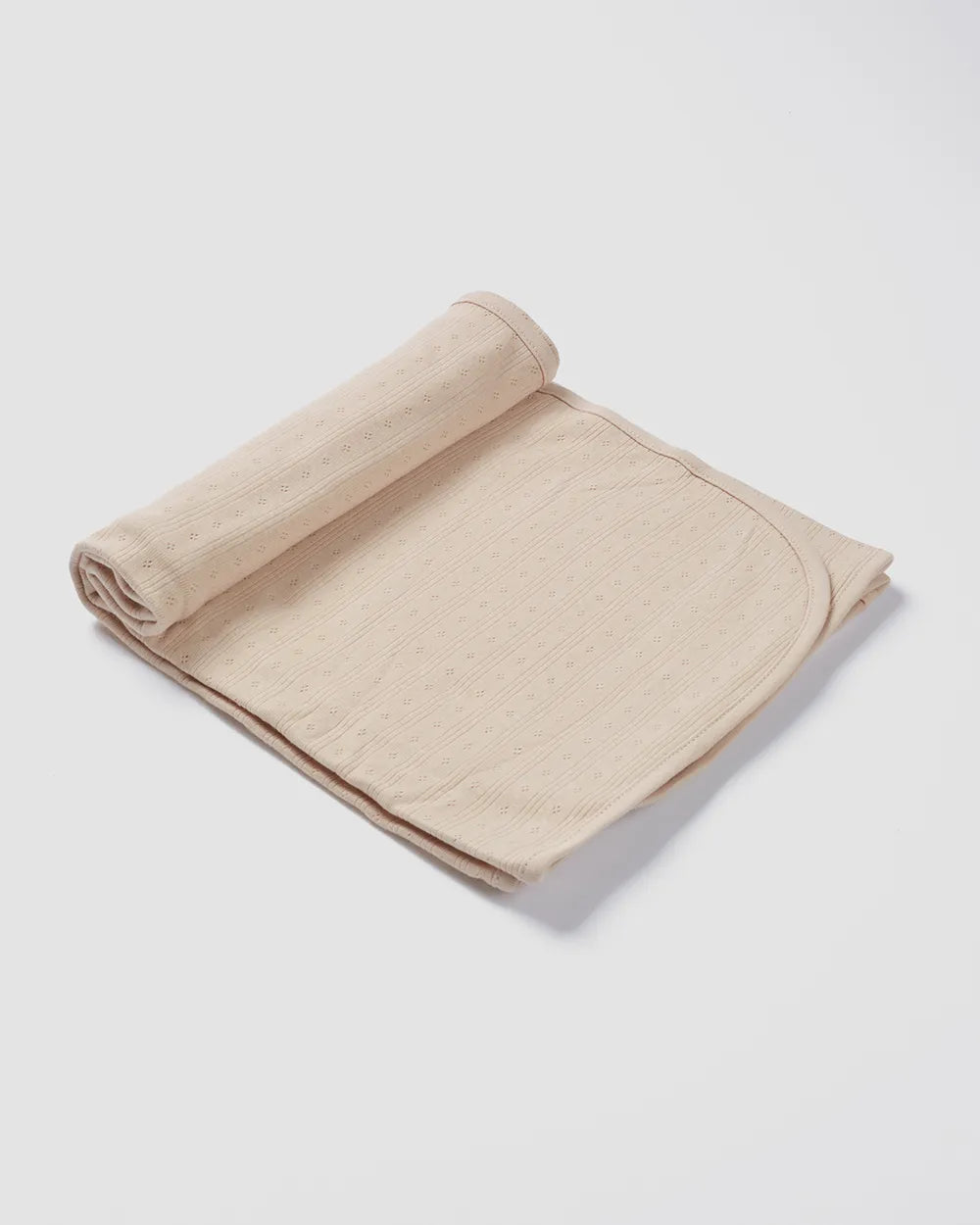 שמיכה מבד פוינטל rhombus | מוקה