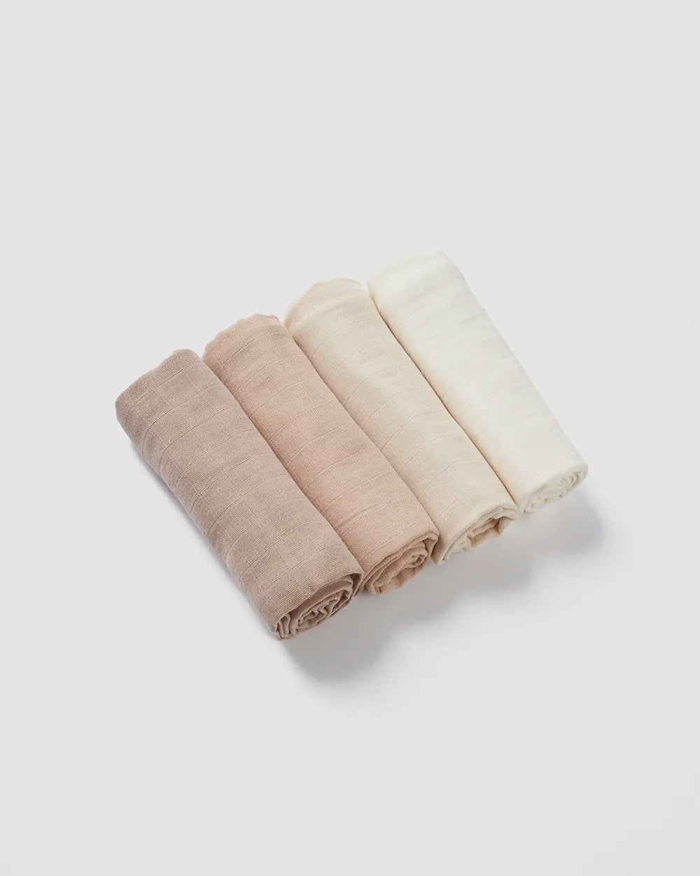 מארז 4 חיתולי טטרא 70X70 | חום