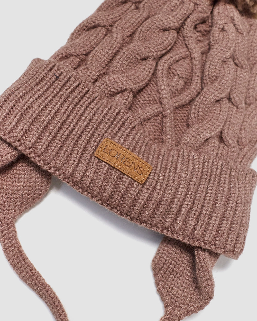 כובע סרוג 0-6 | מוקה