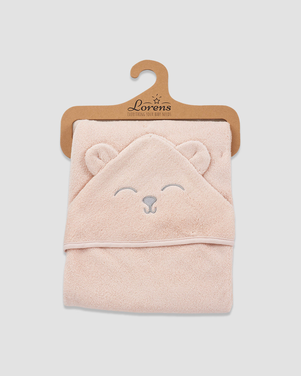 מגבת קפוצון דובי | ורוד