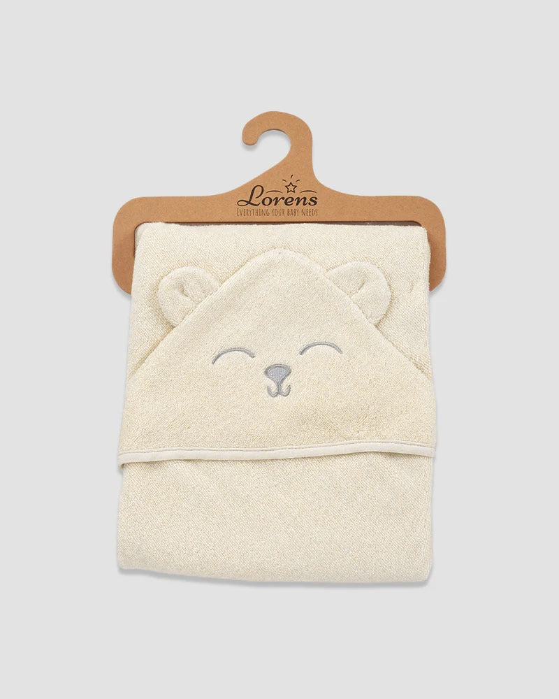 מגבת קפוצון דובי | צהוב