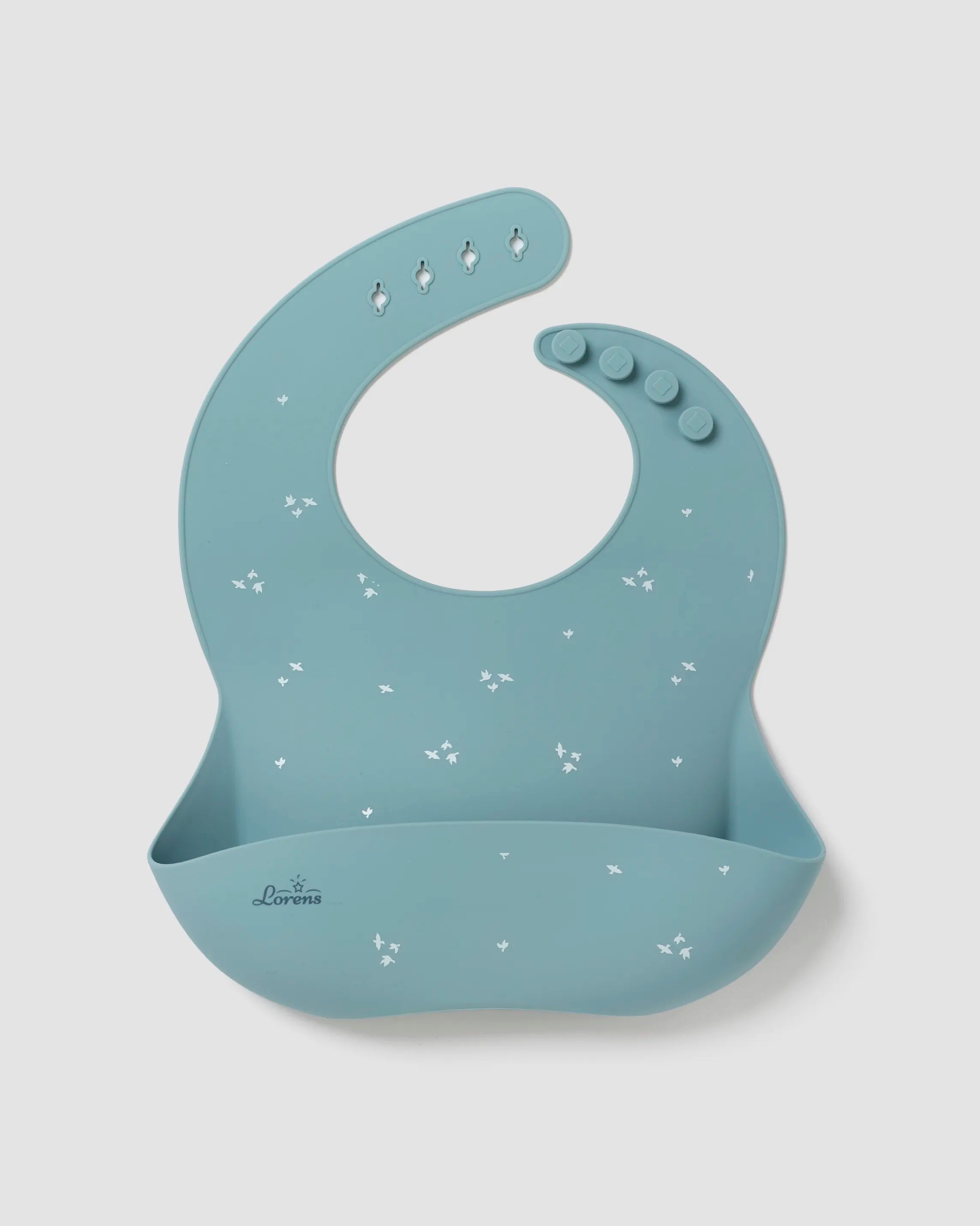 סינר סיליקון birds | טורקיז