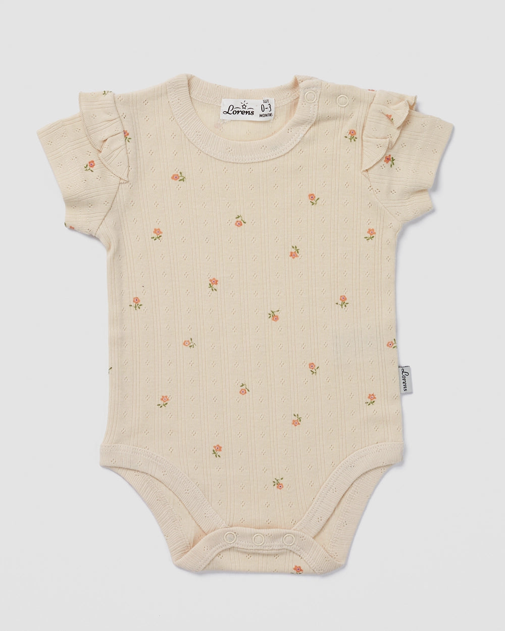 סט 3 חלקים פוינטל Flowers | קרם