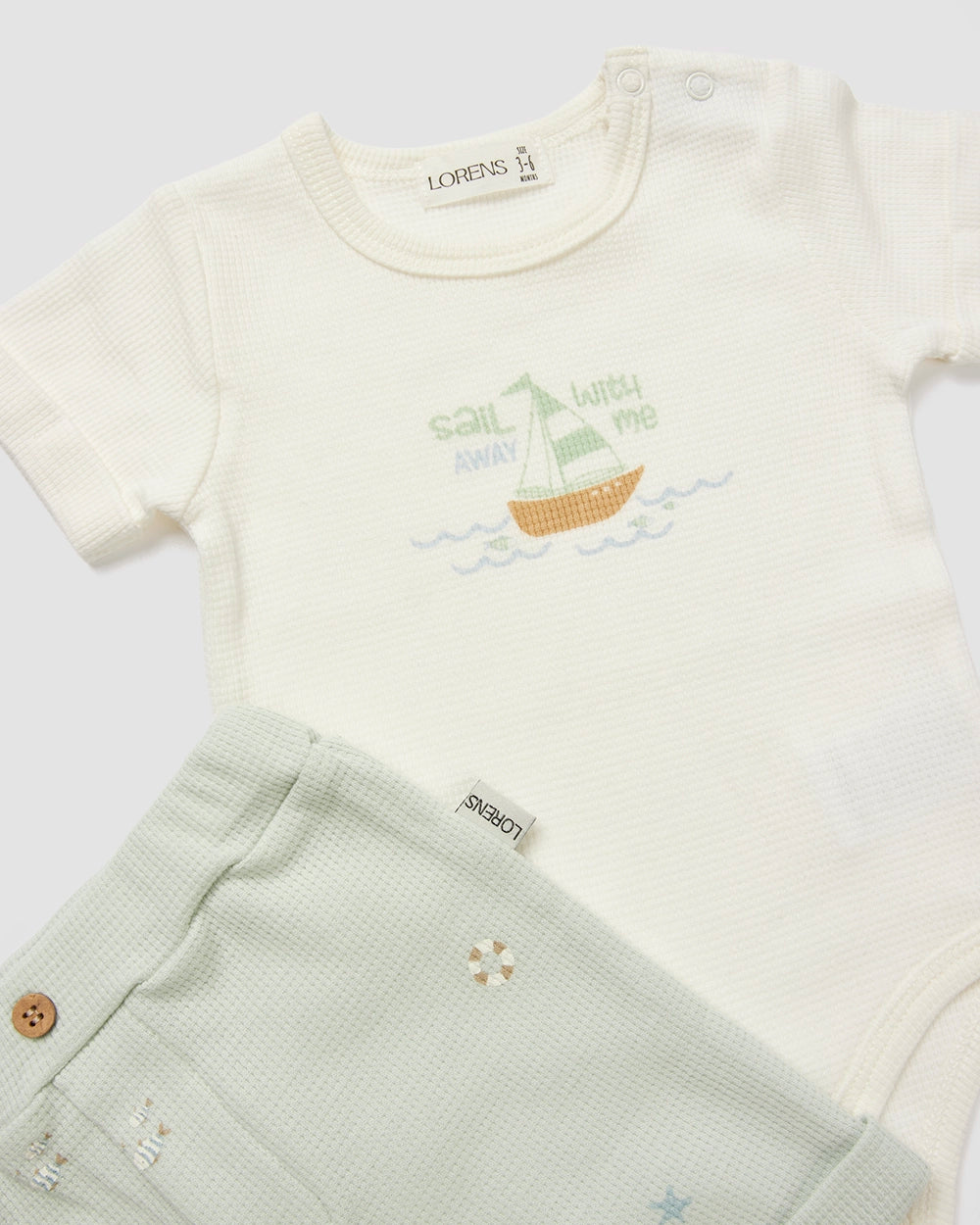 בגד גוף + מכנס קצר פיקה Boats | אופוויט