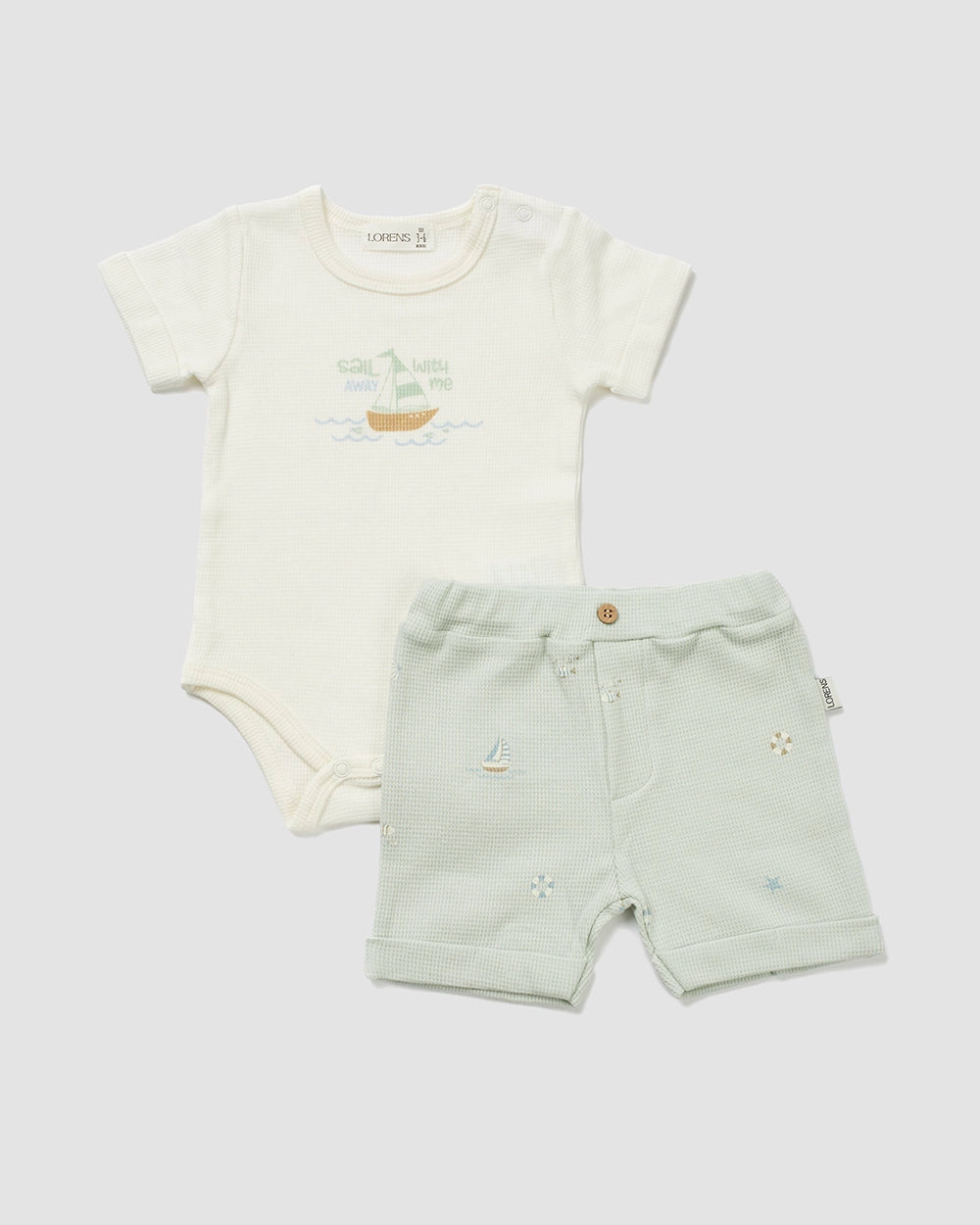 בגד גוף + מכנס קצר פיקה Boats | אופוויט