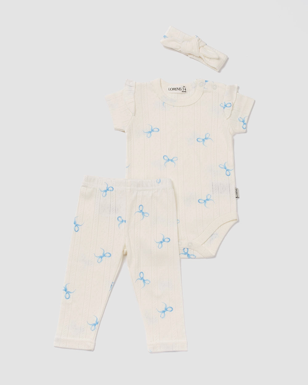 סט 3 חלקים פוינטל Bows | אופוויט