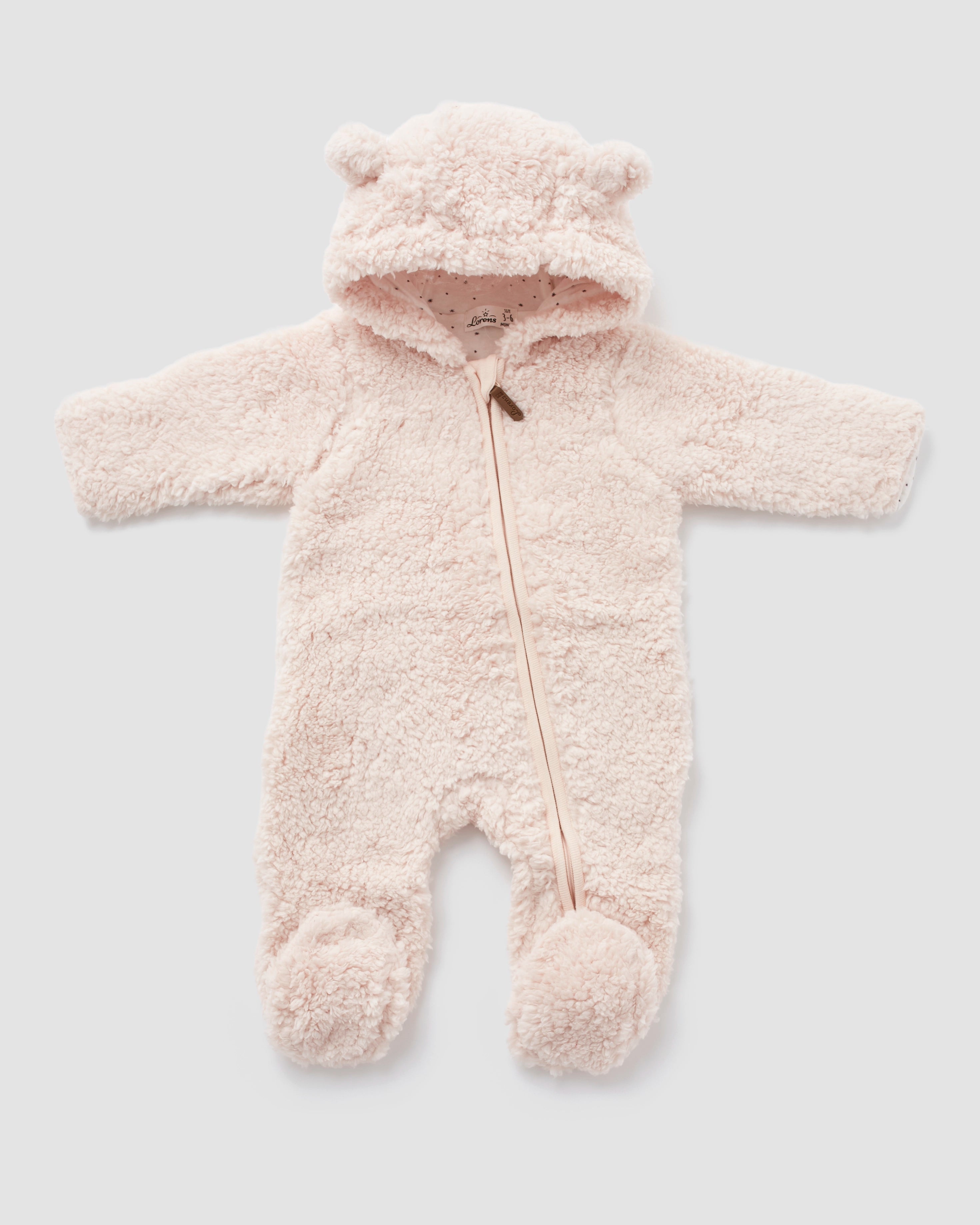 אוברול כבש | ורוד