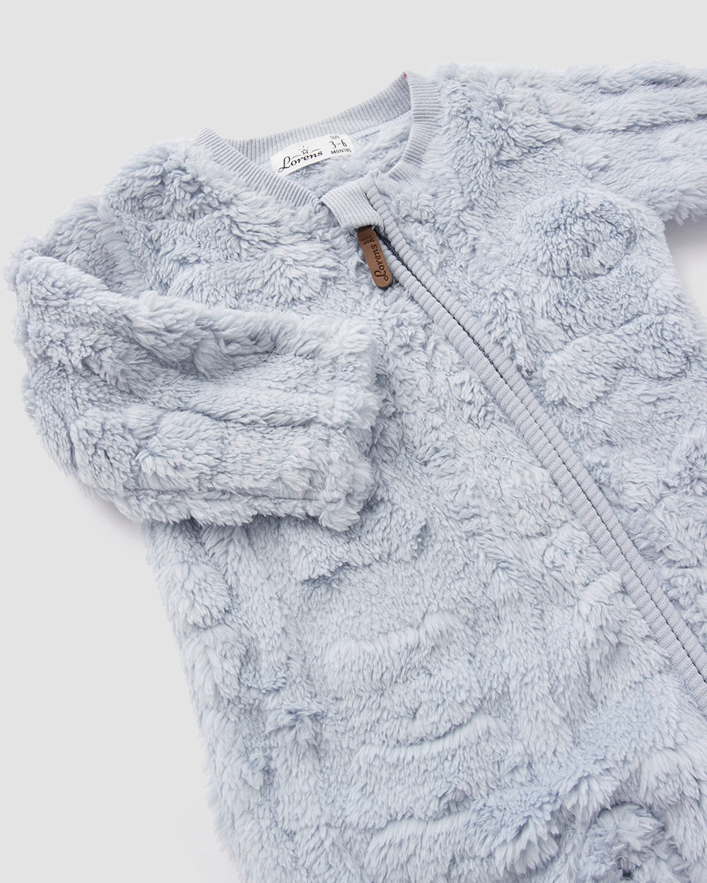 אוברול פרווה דובים | תכלת