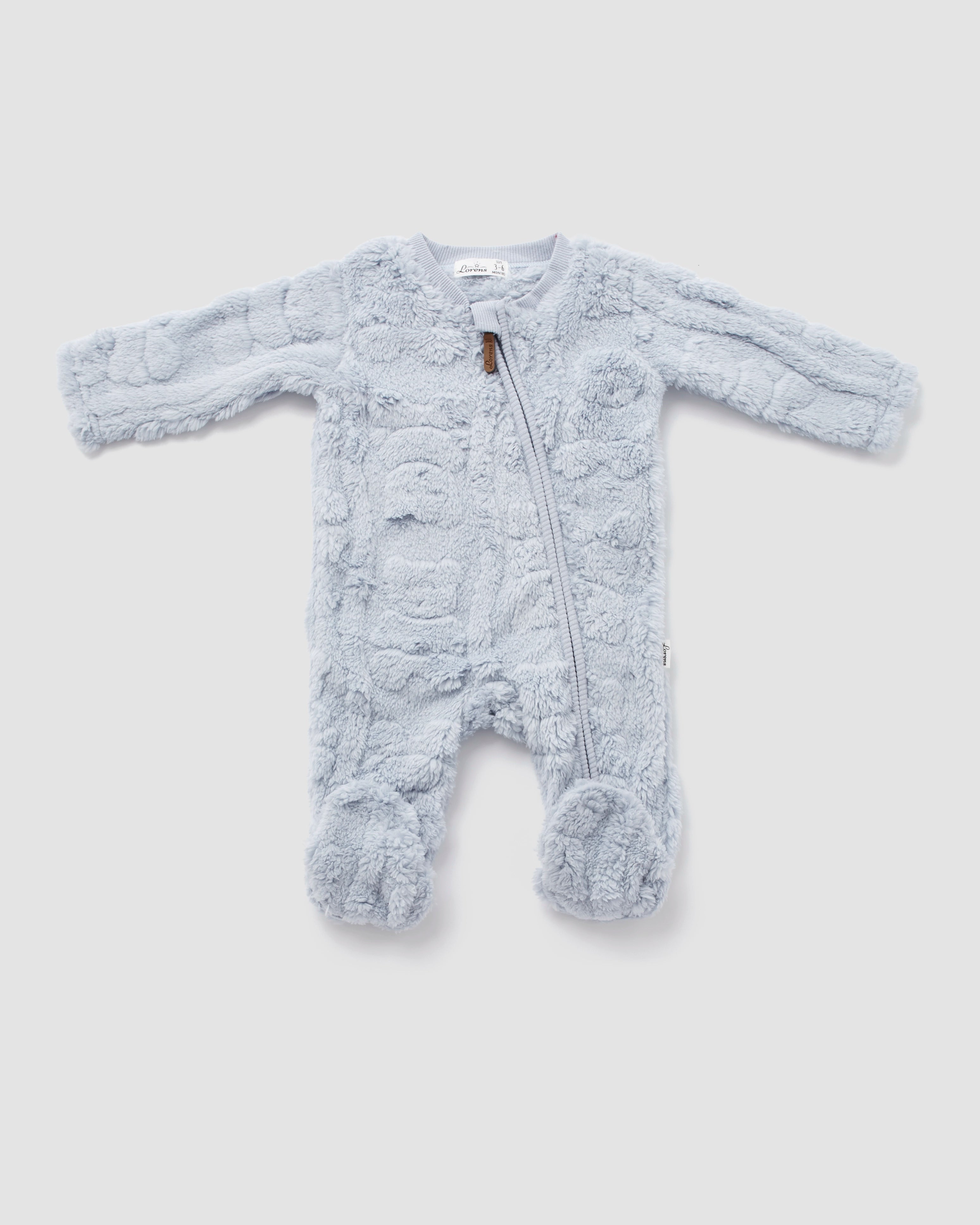 אוברול פרווה דובים | תכלת