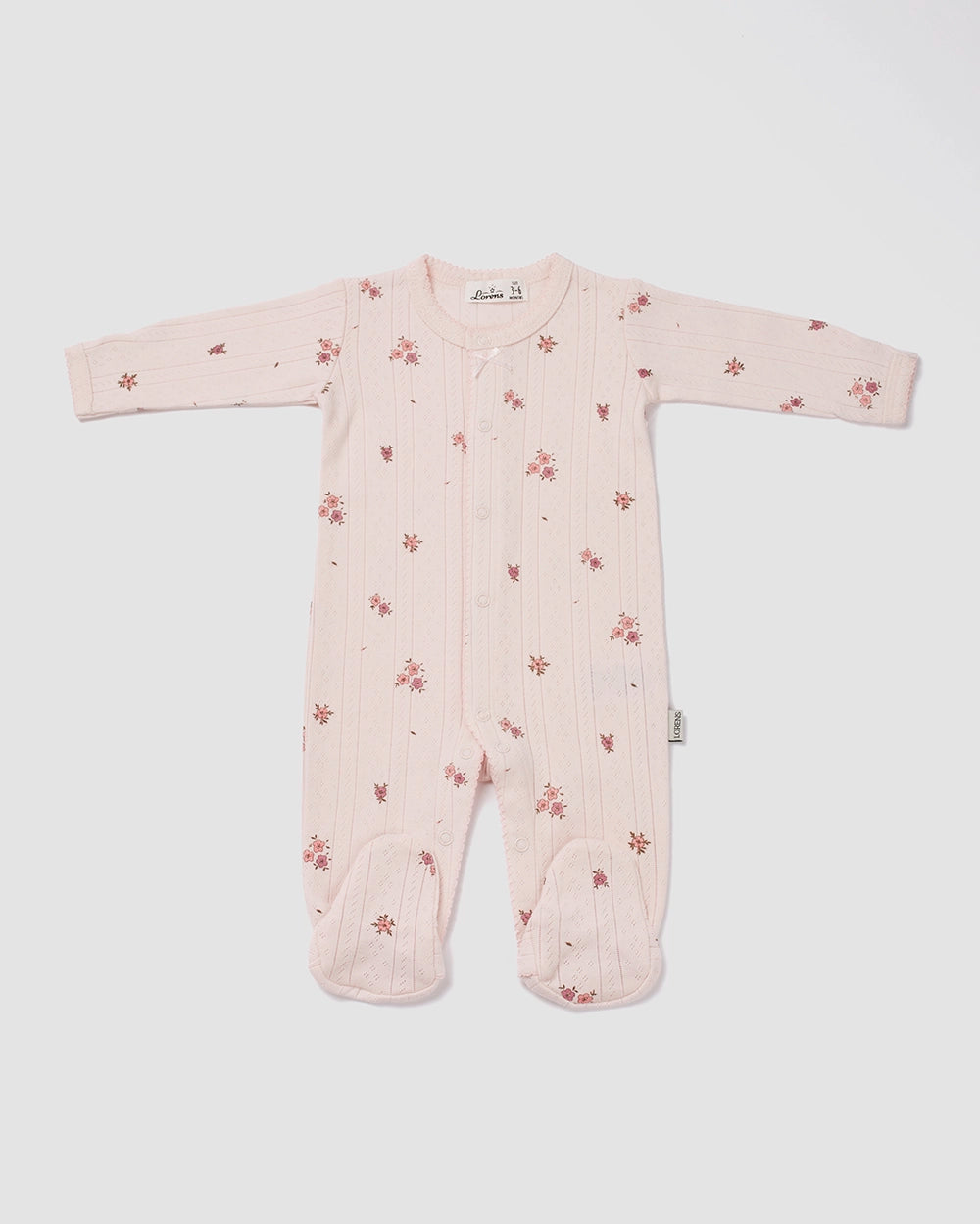 אוברול פוינטל Pink Flowers | ורוד