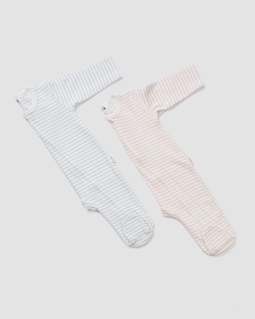 אוברול ריב stripes | כחול