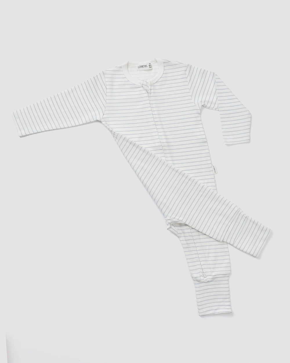 אוברול ריב stripes | כחול