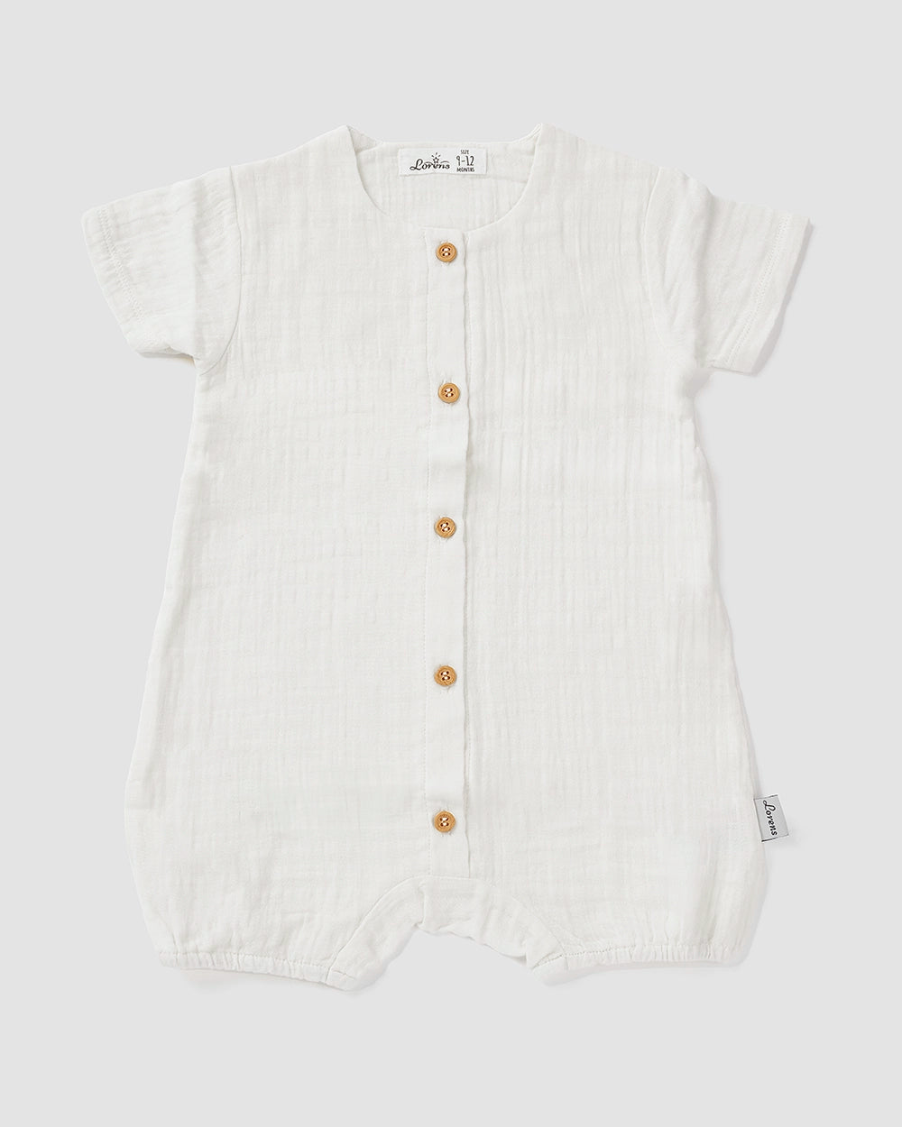 אוברול קצר טטרא | לבן