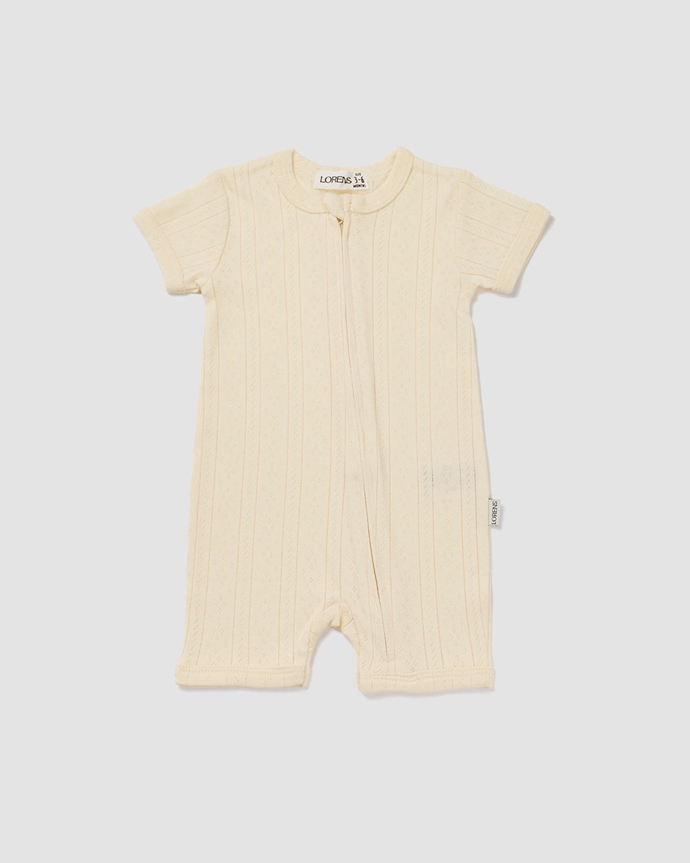 מארז זוג אוברולים קצר פוינטל Cherrys | אופוויט וצהוב