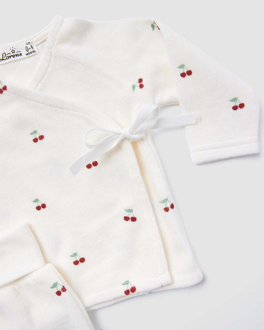 חזיה מעטפת ורגלית קטיפה Cherry | אופוויט