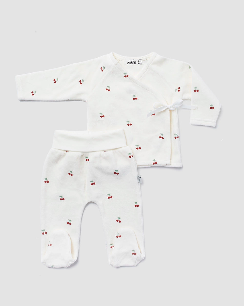 חזיה מעטפת ורגלית קטיפה Cherry | אופוויט