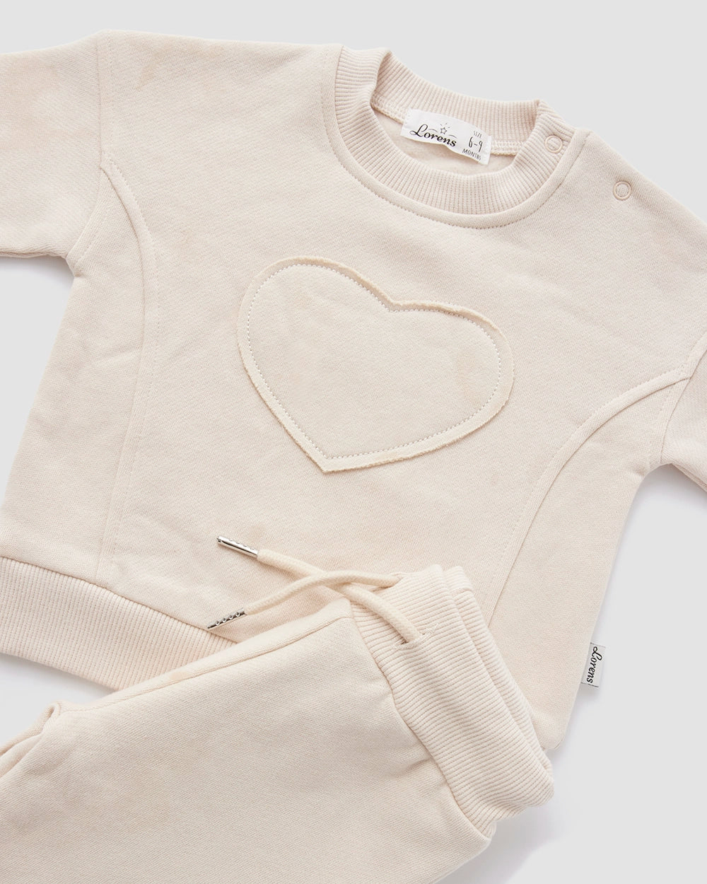 חליפה מבד פוטר Heart | קרם