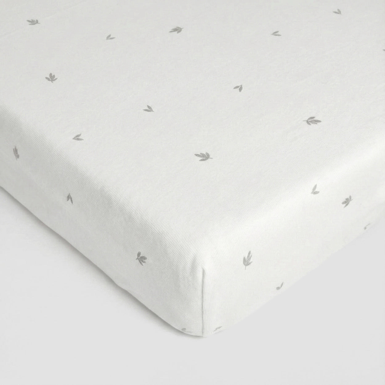 סדין למיטה - Leaves | לבן