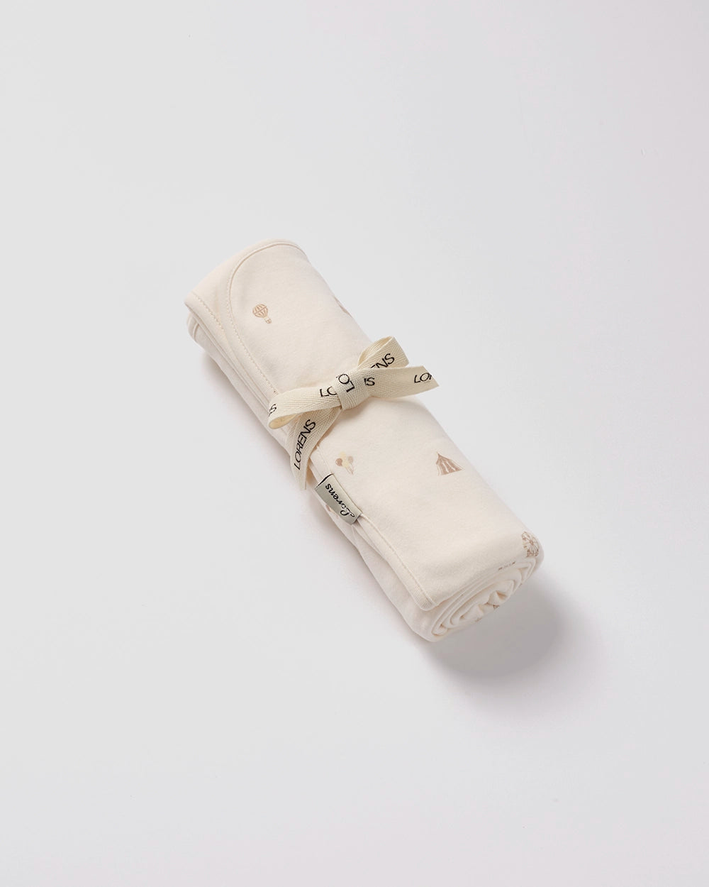 שמיכה מבד טריקו Circus | קרם