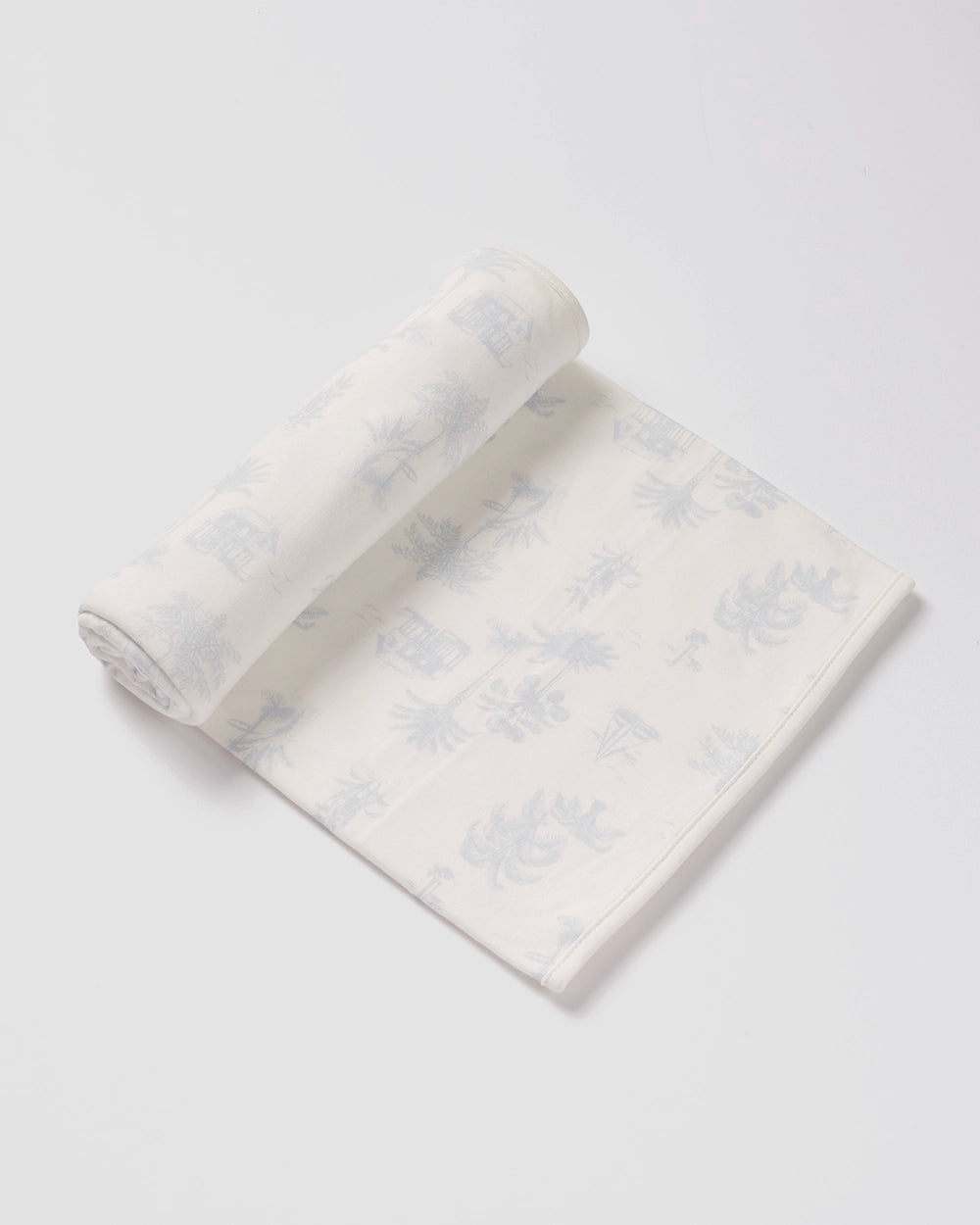 שמיכה מבד טריקו Safari | כחול