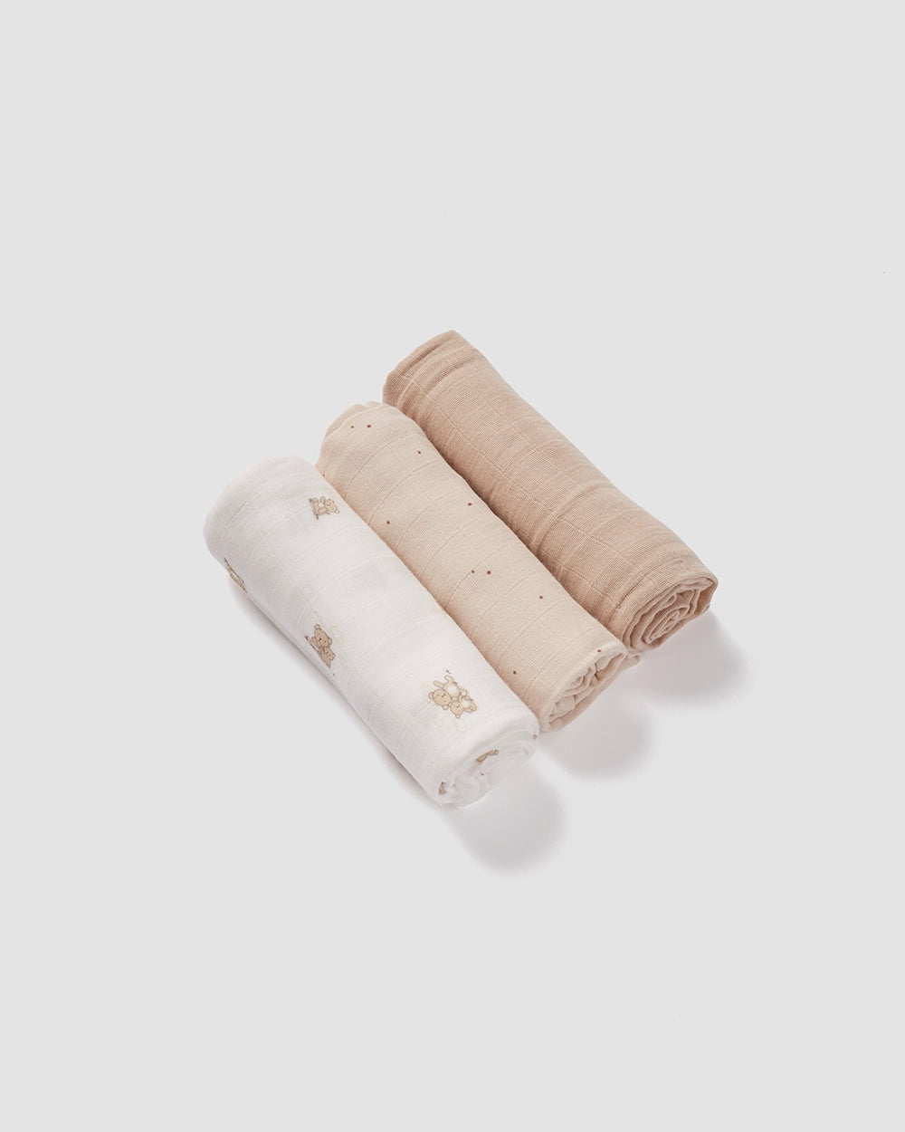 מארז 3 חיתולי טטרא 70X70 | Bear